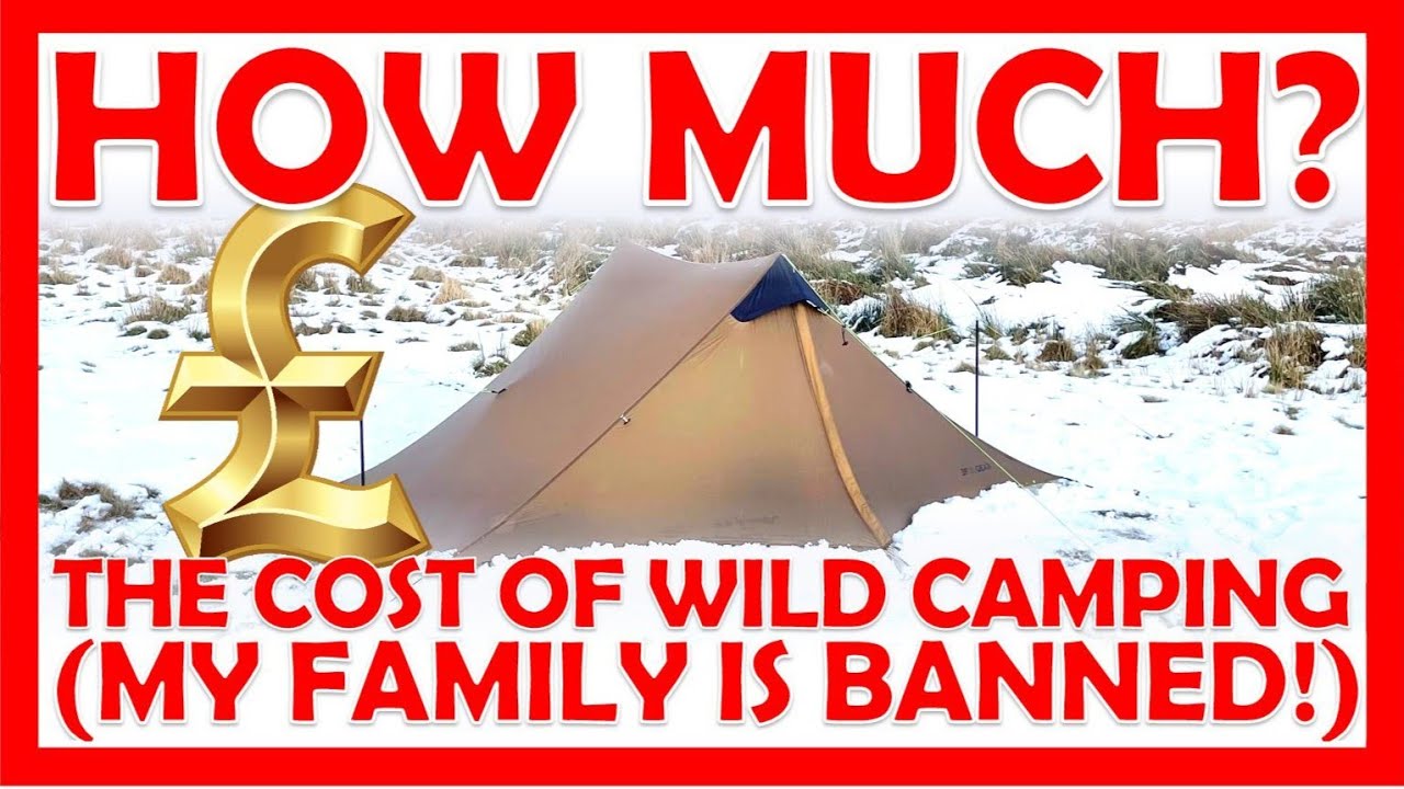 The cost of winter wild camping (my family is banned from watching!) Is this my bravest video?