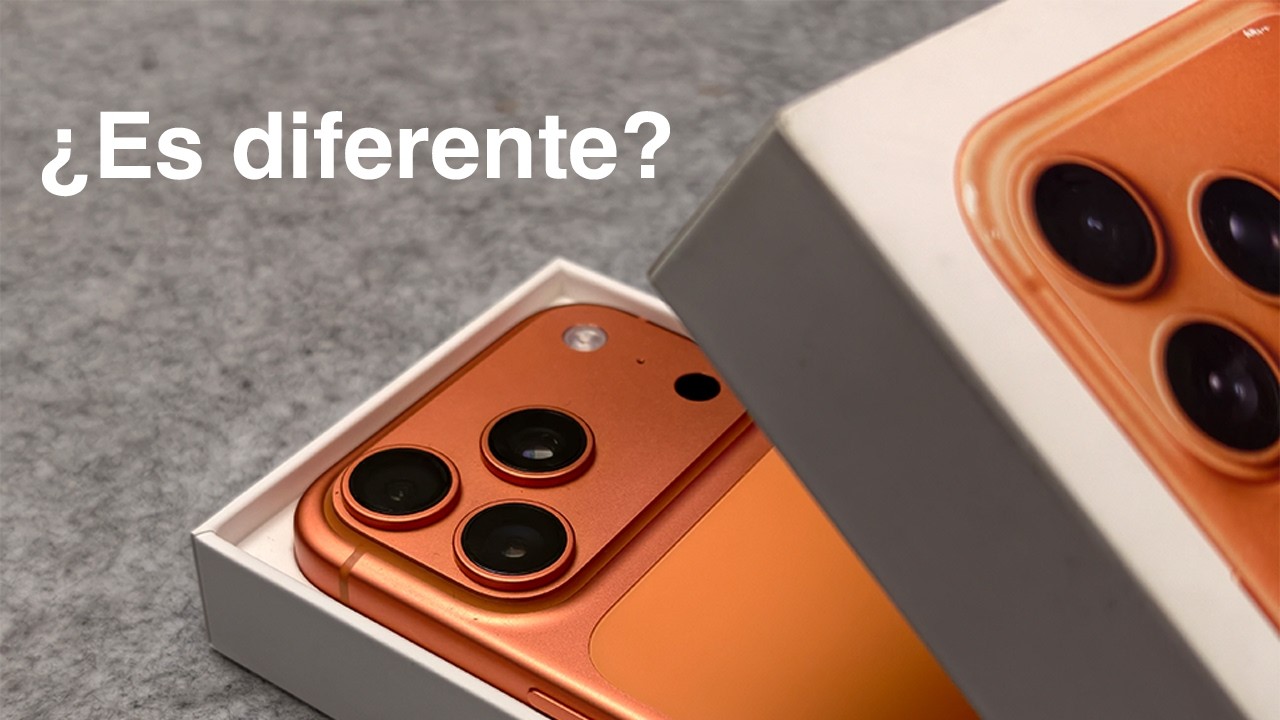 iPhone 17 Pro (En el peor color🍊) Unboxing, diseño y novedades.