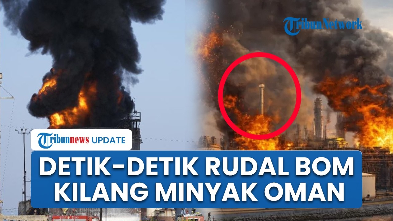 Detik-detik Drone Hantam Fasilitas Minyak Oman, Presiden Iran Gerak Cepat Kontak Sultan Haitham