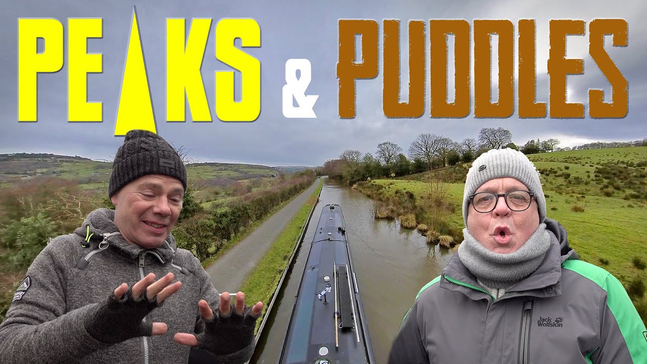 REAL LIFE! Winter Cruising the Peak Forest Canal by Narrowboat- Ep. 140.