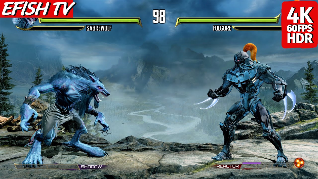 Sabrewulf vs Fulgore (Very Hard) - Killer Instinct | 4K 60FPS