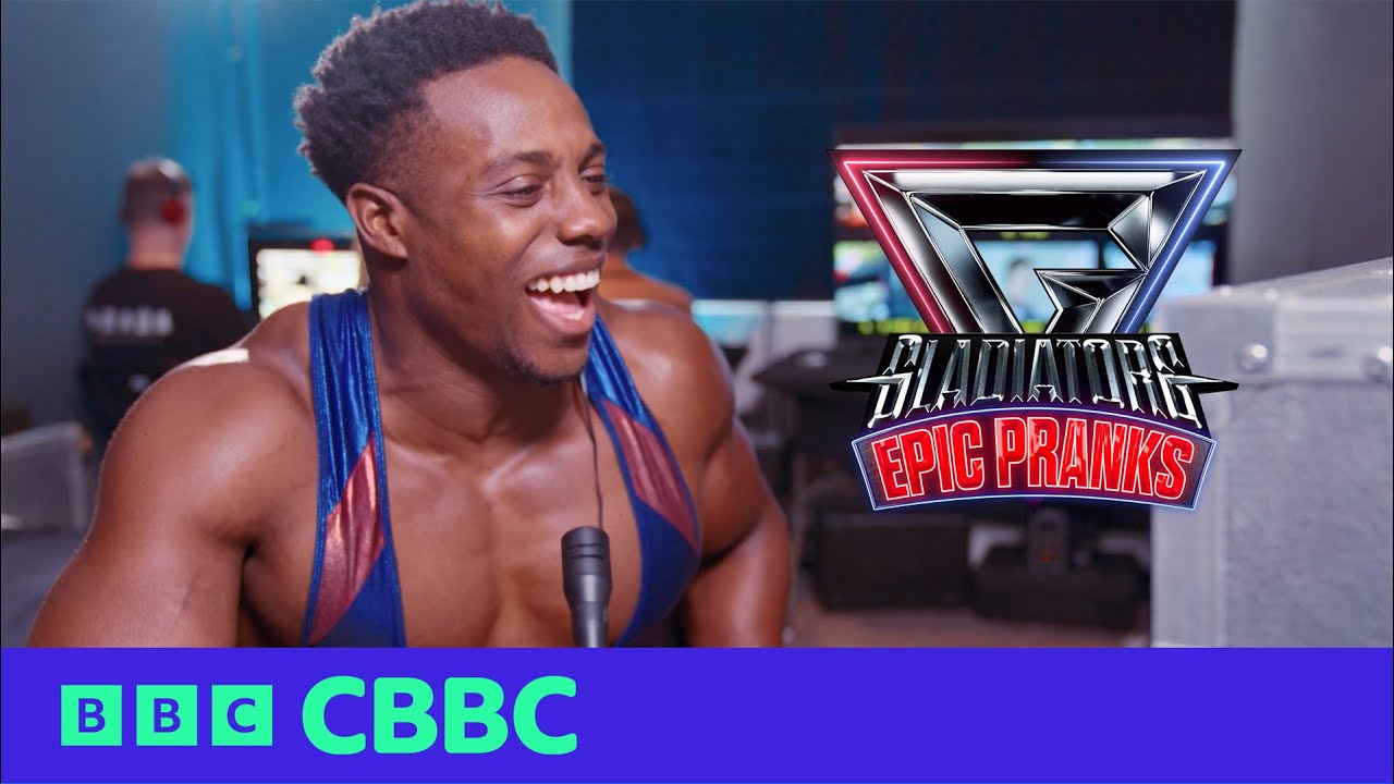 Apollo's AWKWARD Interview | Gladiators Epic Pranks | CBBC #Gladiators