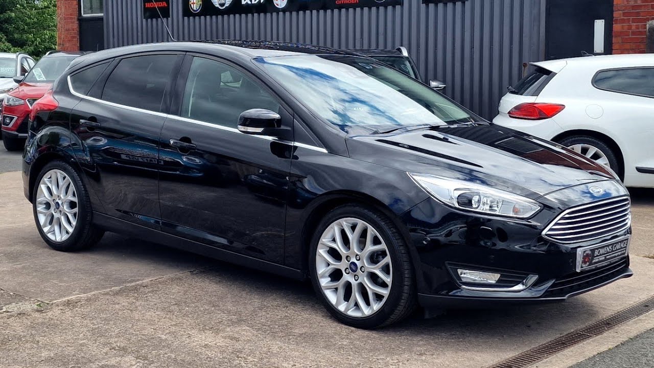 2017 (17) Ford Focus Titanium X 1.5 TDCi 5Dr in Shadow Black. 42k Miles. 7 Services.NIL Tax. £10,500