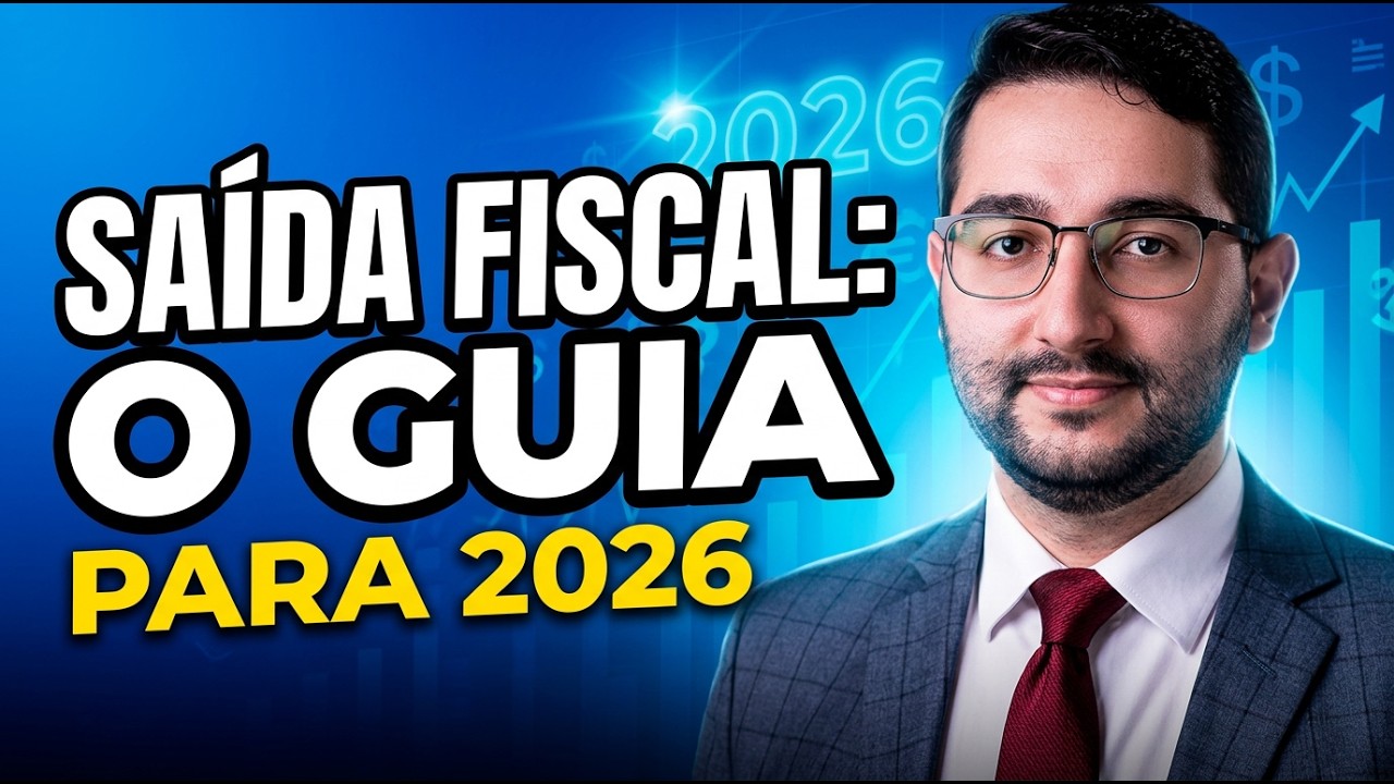 Guia Definitivo da Saída Fiscal em 2026: Você só precisa desse vídeo