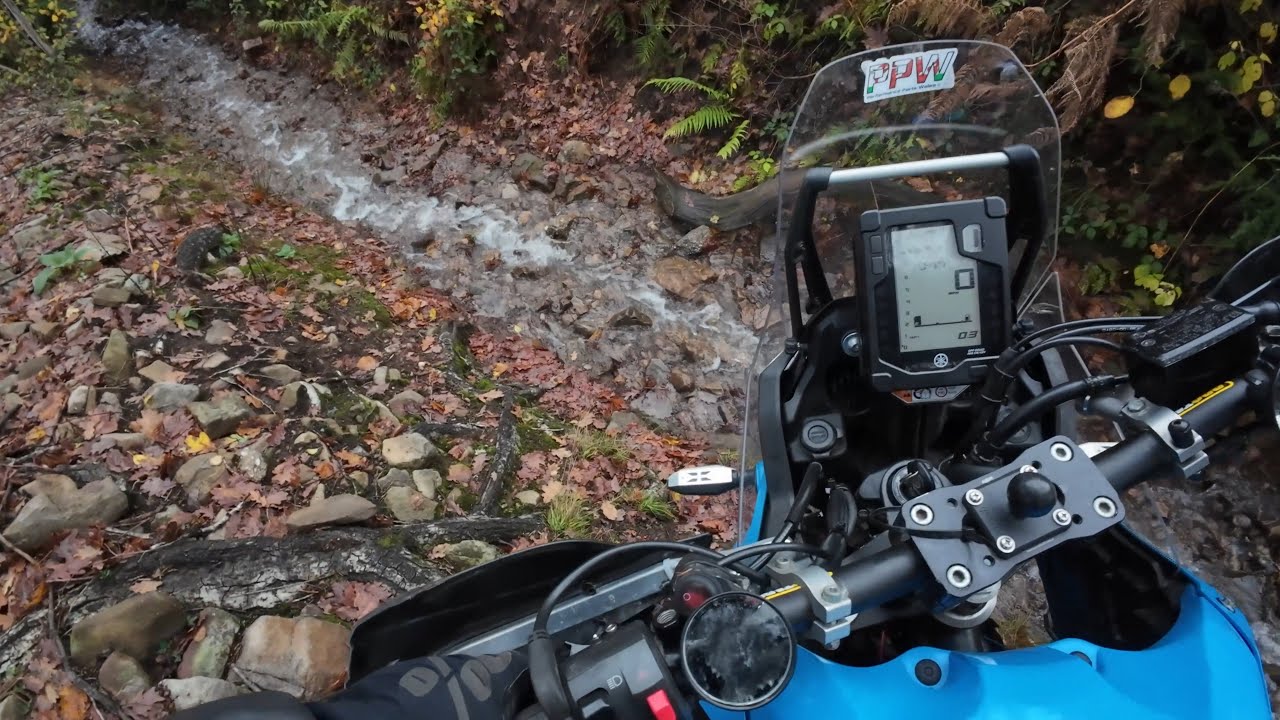 1st Gen Tenere Rally on a few new trails (Caution - Wind noise is bad)