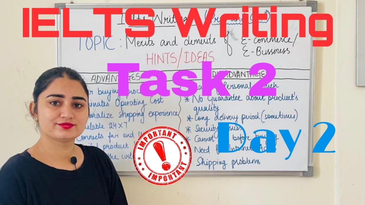 IELTS Writing Task 2 | E - commerce | merits and demerits of E Commerce | Sample Answer | Writing