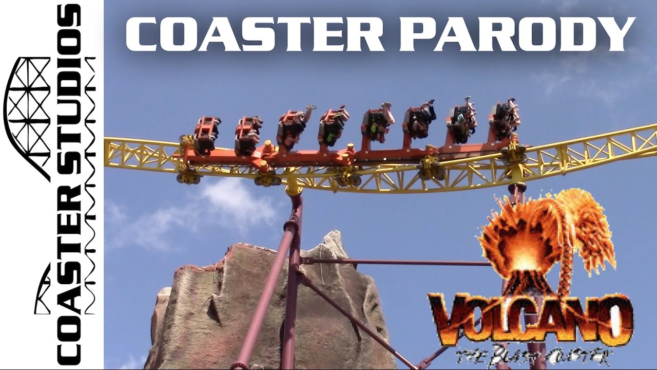 Coaster Parody: Volcano: The Blast Coaster at Kings Dominion