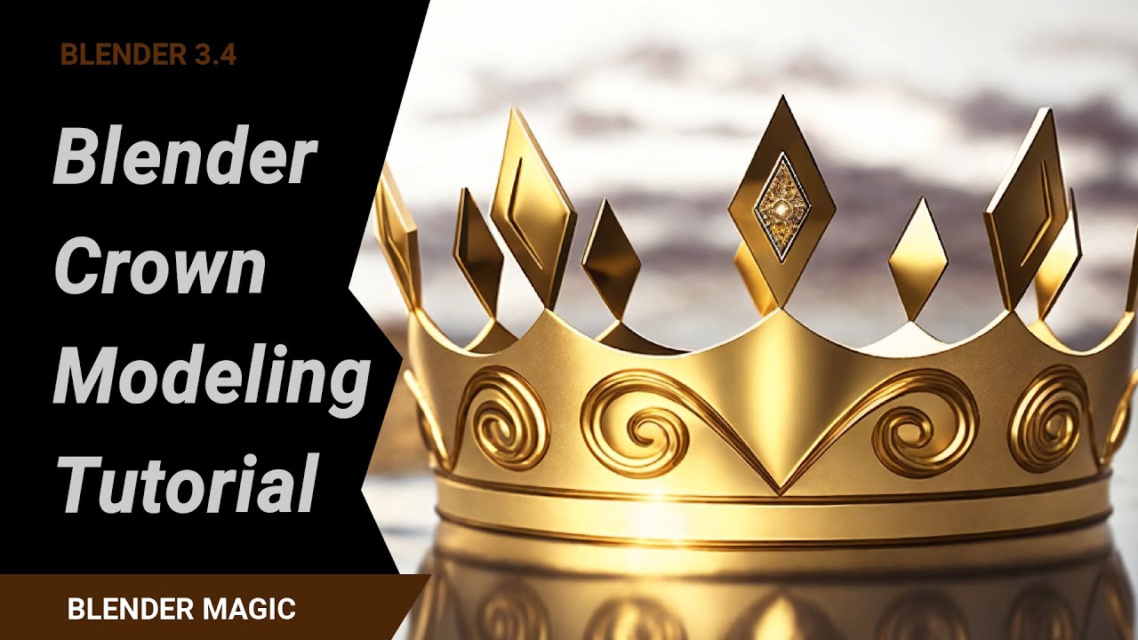 Blender Crown Modeling Tutorial