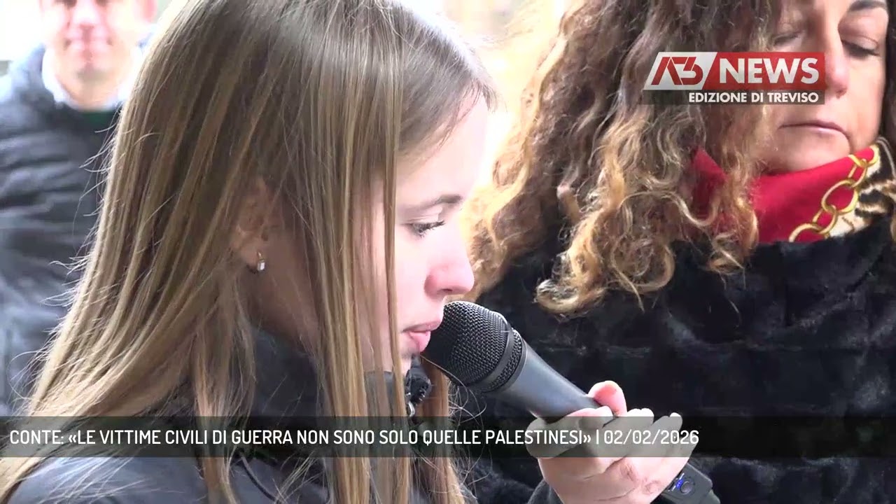 CONTE: «LE VITTIME CIVILI DI GUERRA NON SONO SOLO QUELLE PALESTINESI» | 02/02/2026