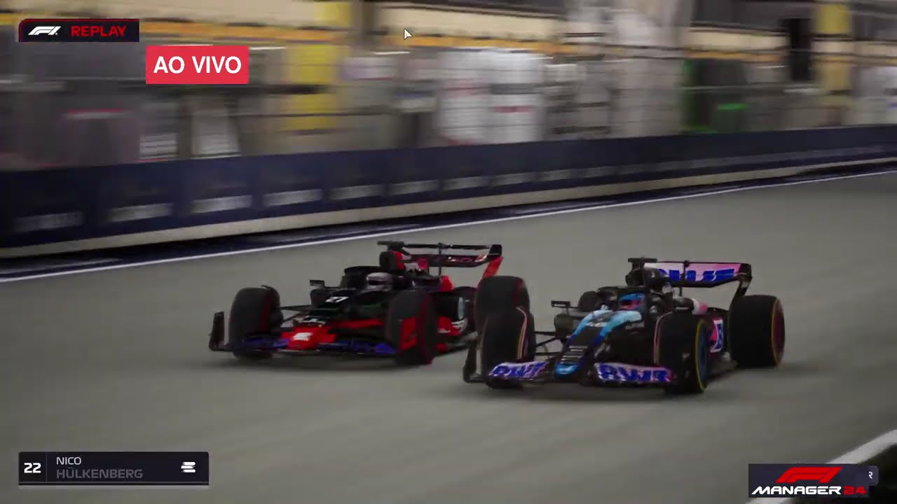 FORMULA 1 AO VIVO PRÉ-TEMPORADA GP DO BAHREIN COM IMAGENS   F1 MANAGER 24 #f1aovivo