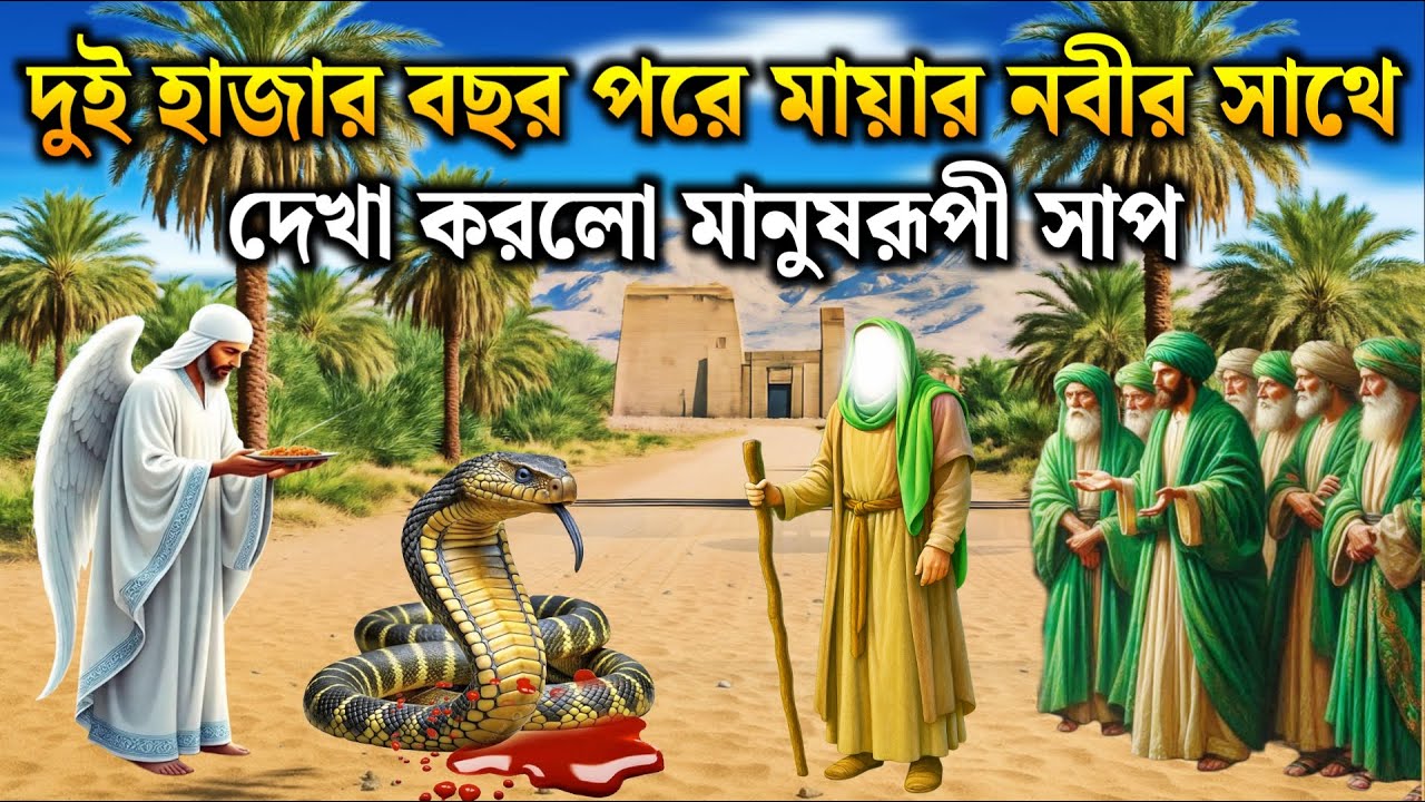 হাজার বছর পরে বিশ্ব নবীর সাথে দেখা করলো এক সাপ | হযরত মুহাম্মদ সাঃ এর জীবনী | ইসলামিক কাহিনী