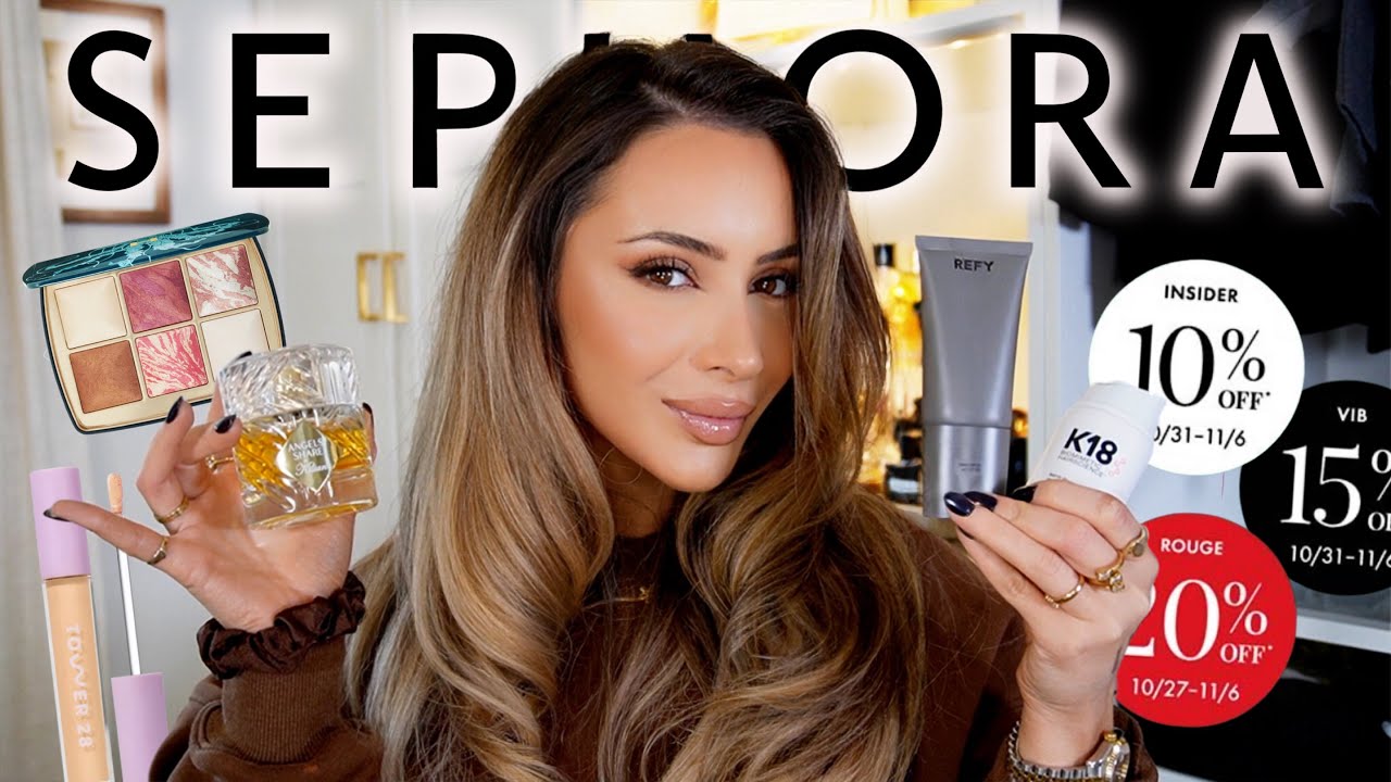 SEPHORA SAVINGS EVENT RECOMMENDATIONS + GRWM!!