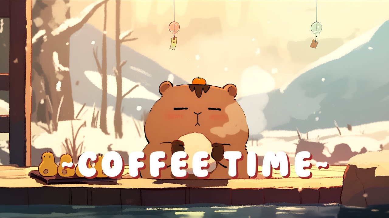 Lofi Capybara Radio | Peaceful Beats for Studying & Relaxing 🦫 🌙 📖