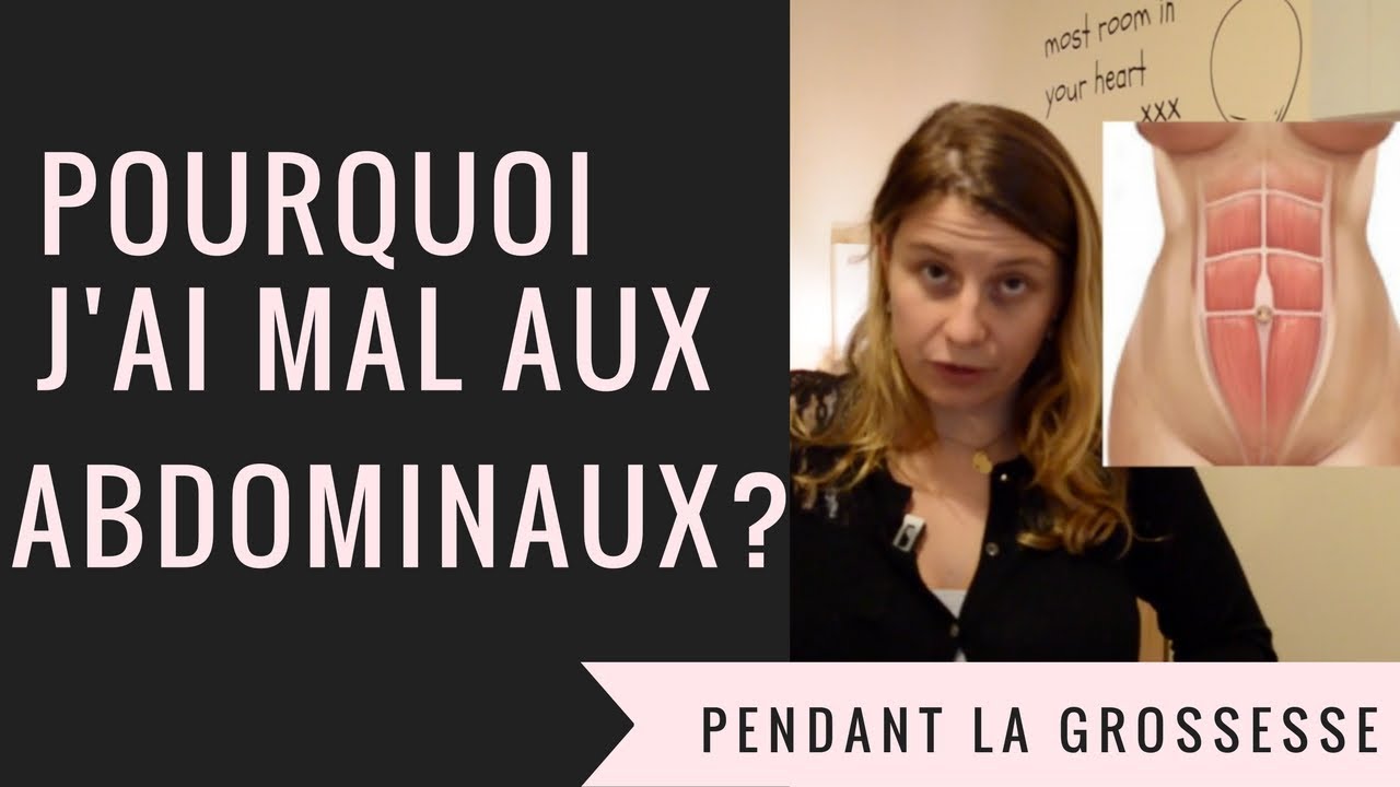 POURQUOI J'AI MAL AUX ABDOS PENDANT LA GROSSESSE ? (Les douleurs de la grossesse 3/5)