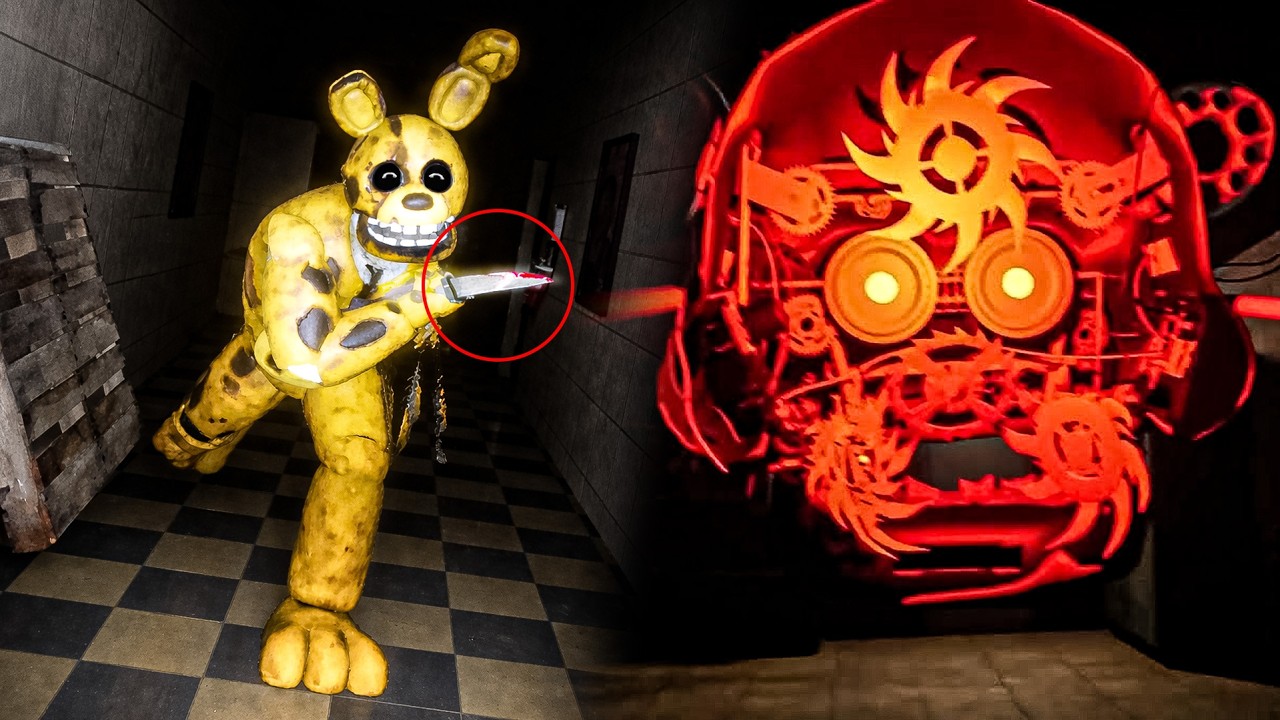 VOCÊ É CAÇADO PELO WILLIAM AFTOM NESSE FNAF ..