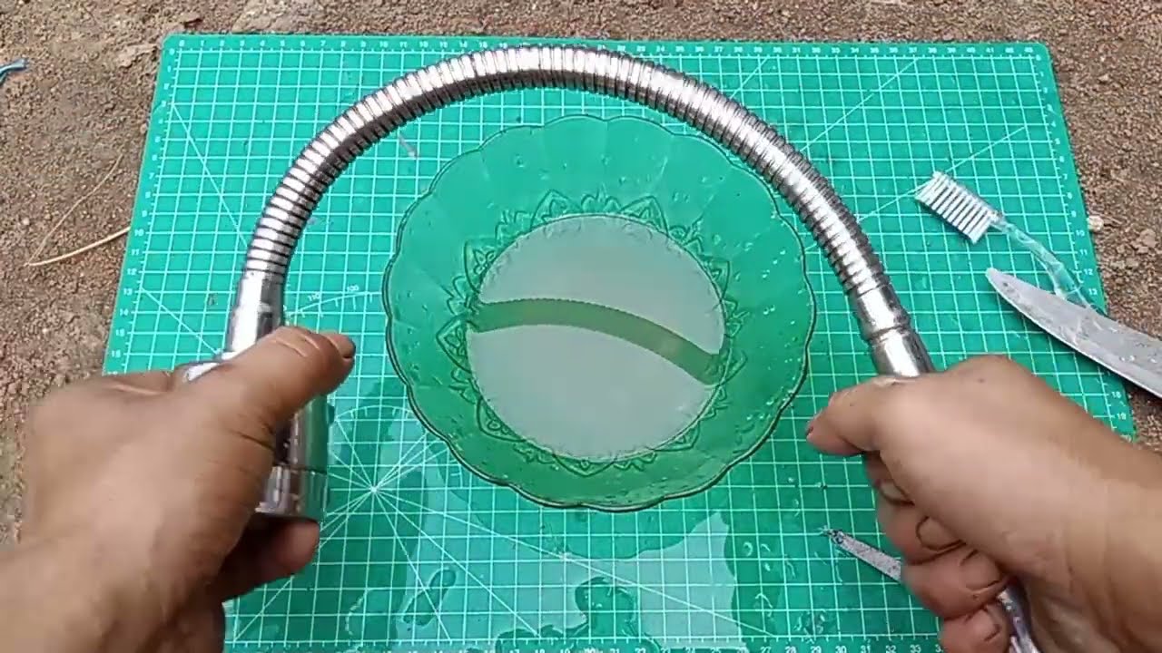 BONGKAR KRAN WASTAFEL CUCI PIRING AIR JADI LANCAR