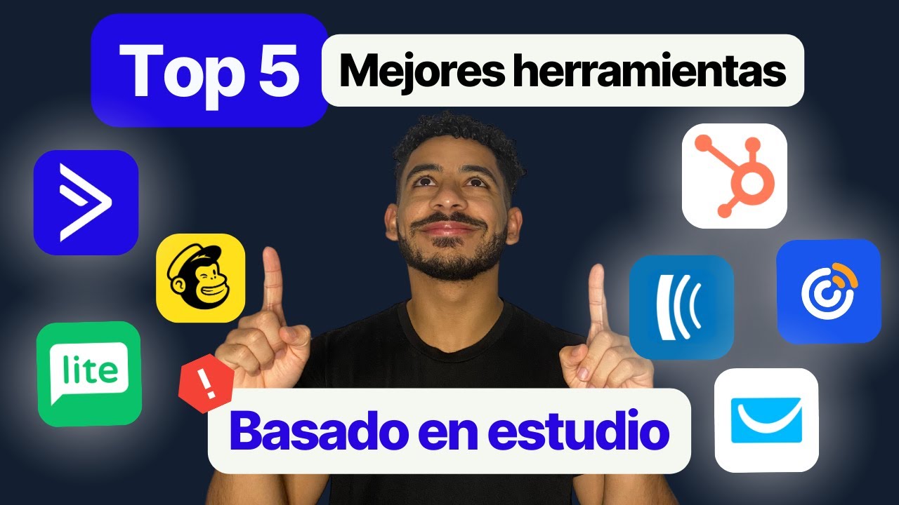 TOP 5 mejores HERRAMIENTAS para EMAIL Marketing [2025]
