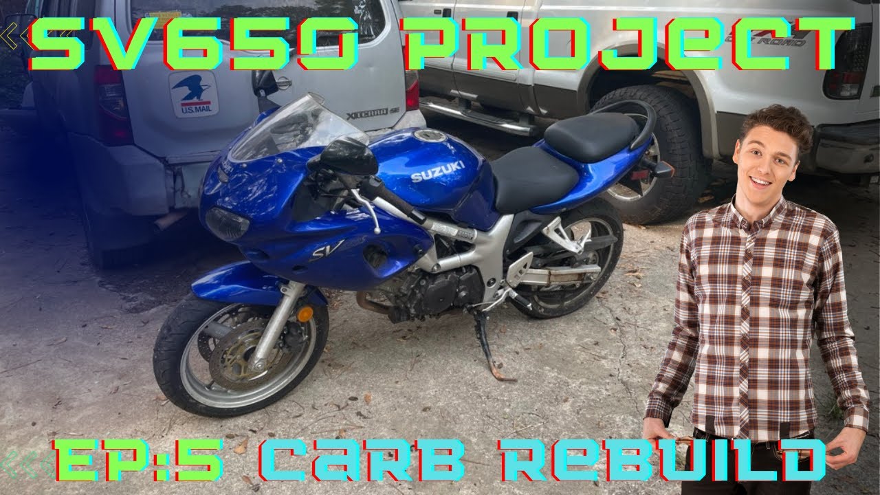 SV650 Carb Rebuild