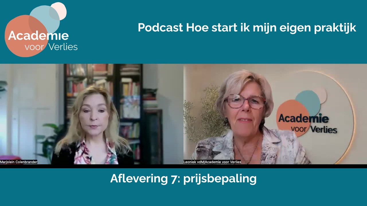 Hoe start ik mijn eigen praktijk: Aflevering 7: prijsbepaling