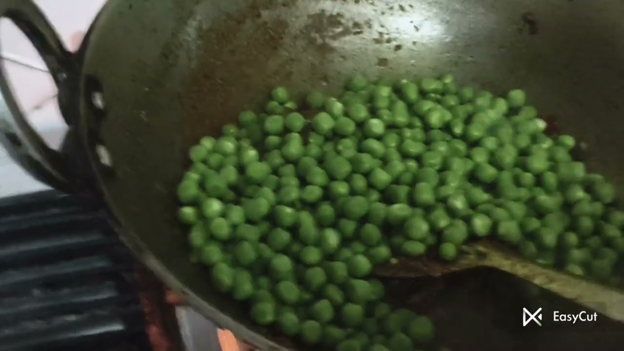 Matar paneer ka sabji#car recipe#volg