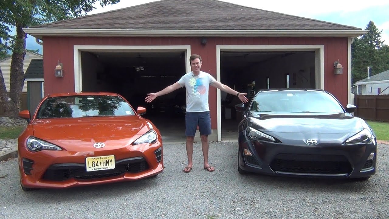All the Differences Between the 2017 86 and the 2013 FR-S!