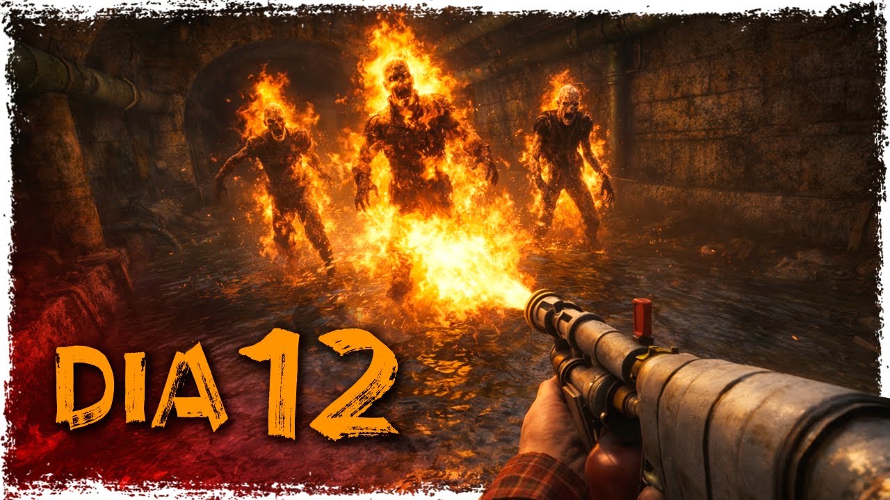 DIA 12 DESCOBRI UM ESGOTO MAS TIVE QUE SAIR DE LÁ URGENTE | Survive The Nights