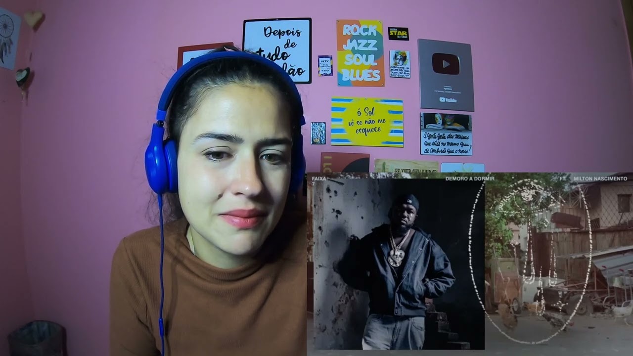 (❤️😭)07. DJONGA • DEMORO A DORMIR FT. MILTON NASCIMENTO  |REAÇÃO| INDI JADE