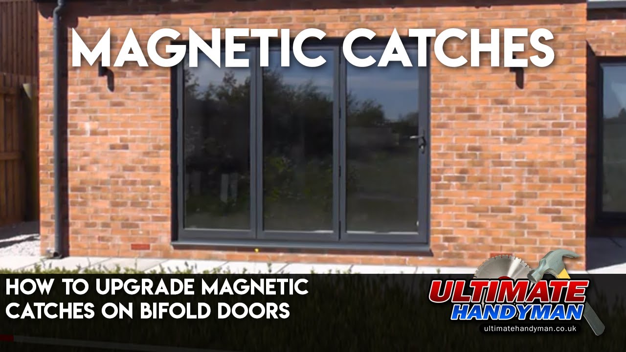 How to upgrade magnetic catches on bifold doors