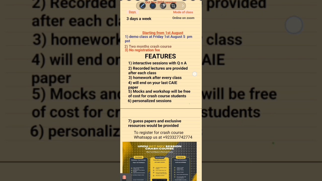 O Level Urdu Crash Course 2025 | Oct/Nov Exam Prep with Ms. Jabeen Iftikhar | WhatsApp 03327742774