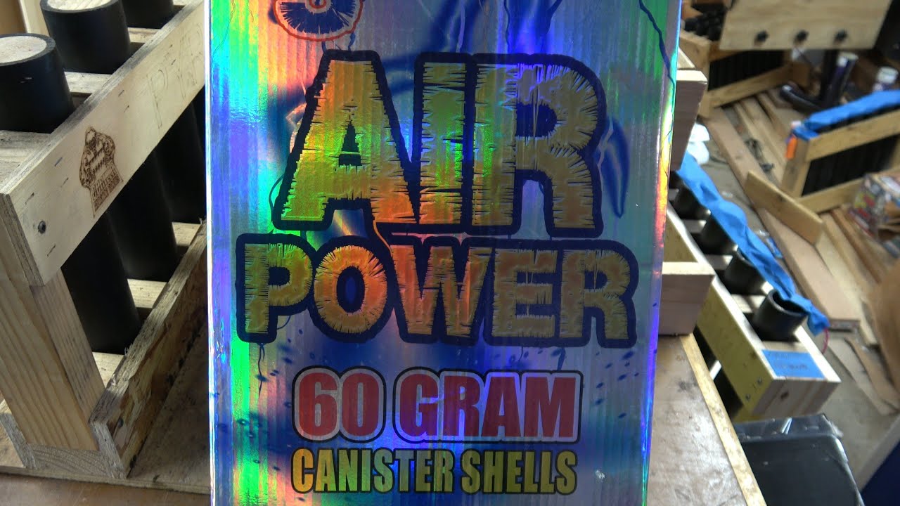 Air Power canister shells by Happy Family