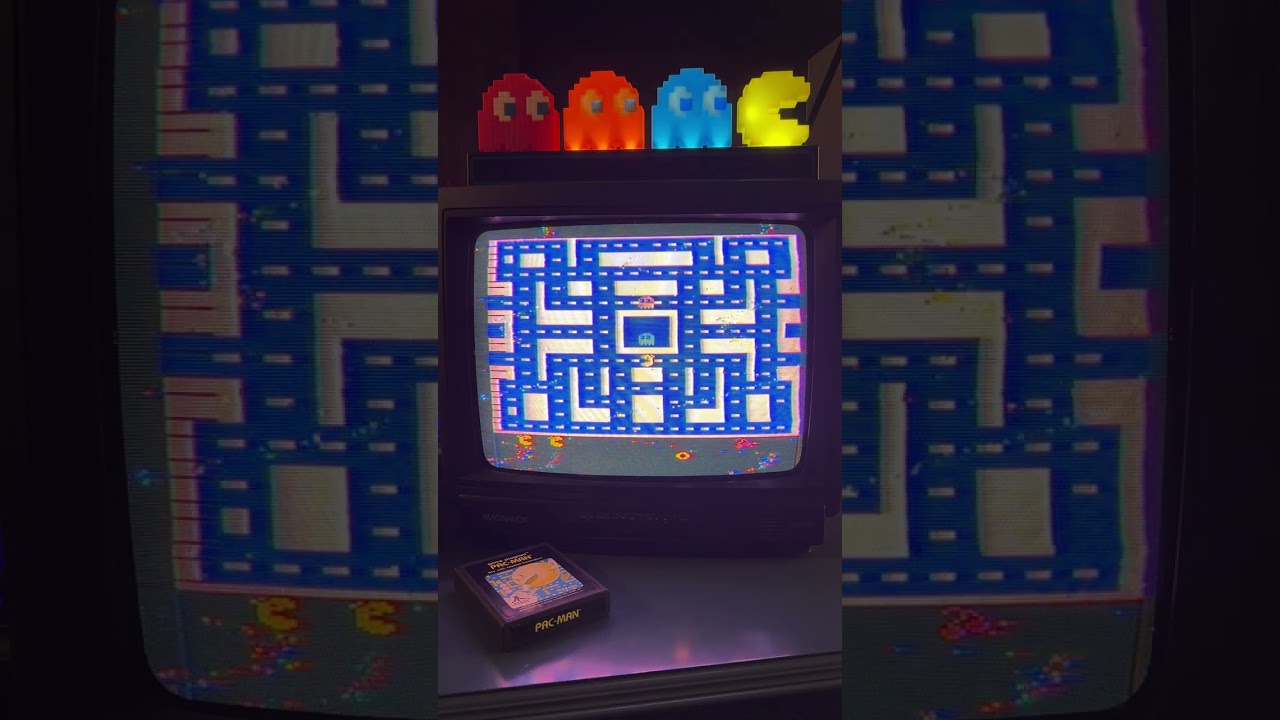 Ms. PAC-MAN on the Atari!🕹️