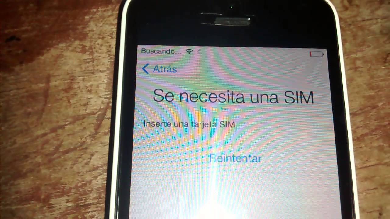 Bypass para iphone 5c, 5, 5s 2015