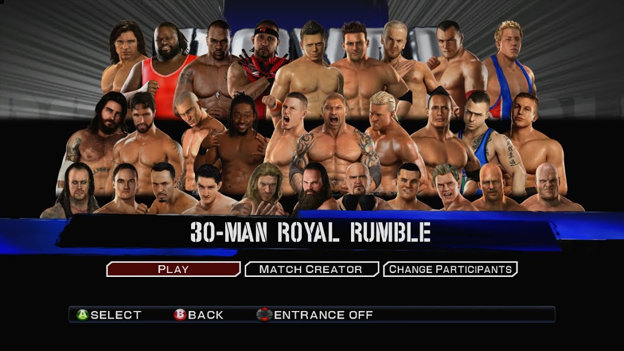 WWE SmackDown vs. Raw 2011 | Royal Rumble