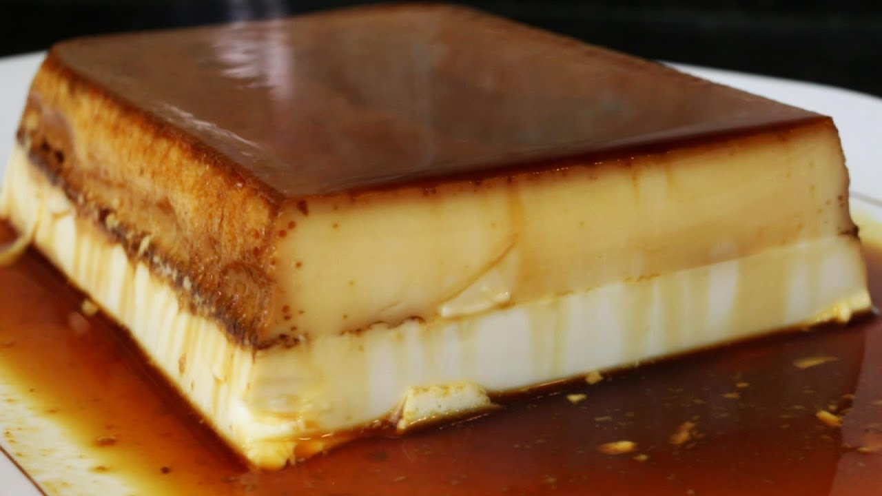 Postre de cuajada con flan