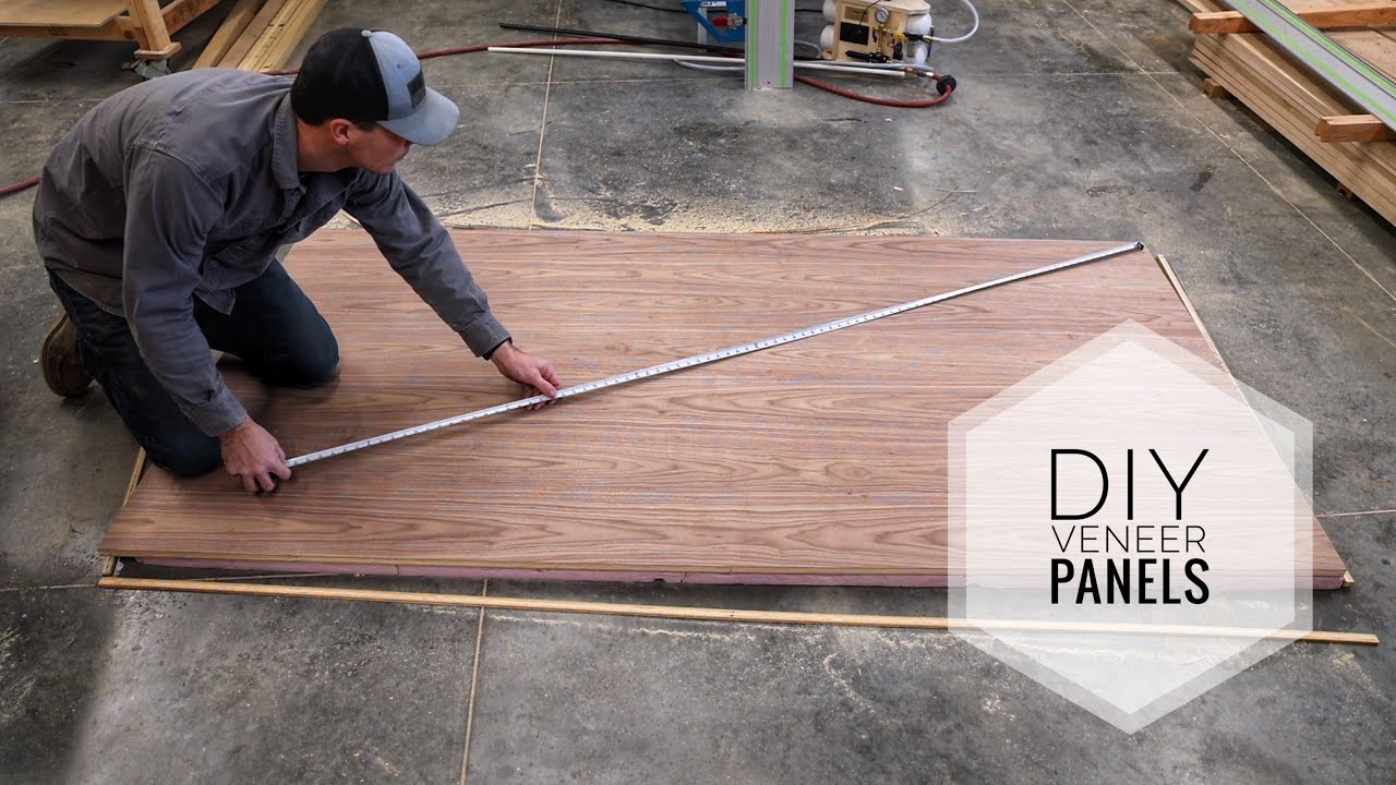 DIY Veneer - Using a vacuum pump for veneering large panels