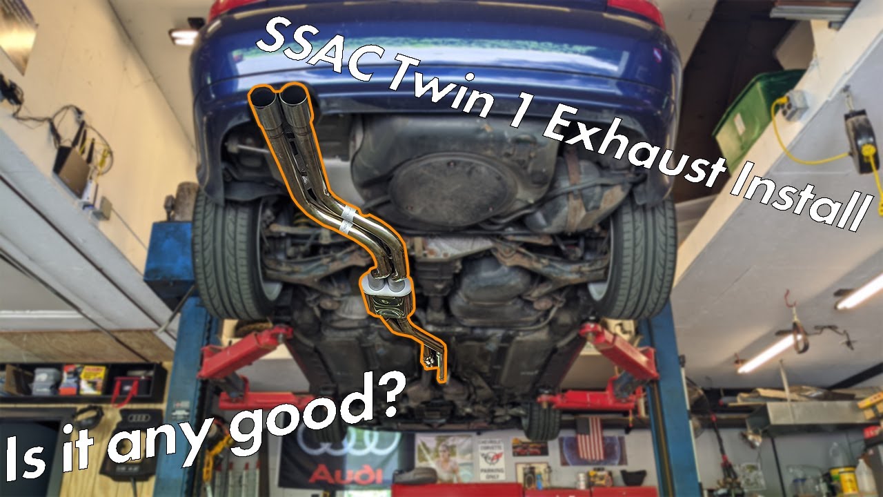 B5 S4 SSAC Twin 1 Exhaust Install!