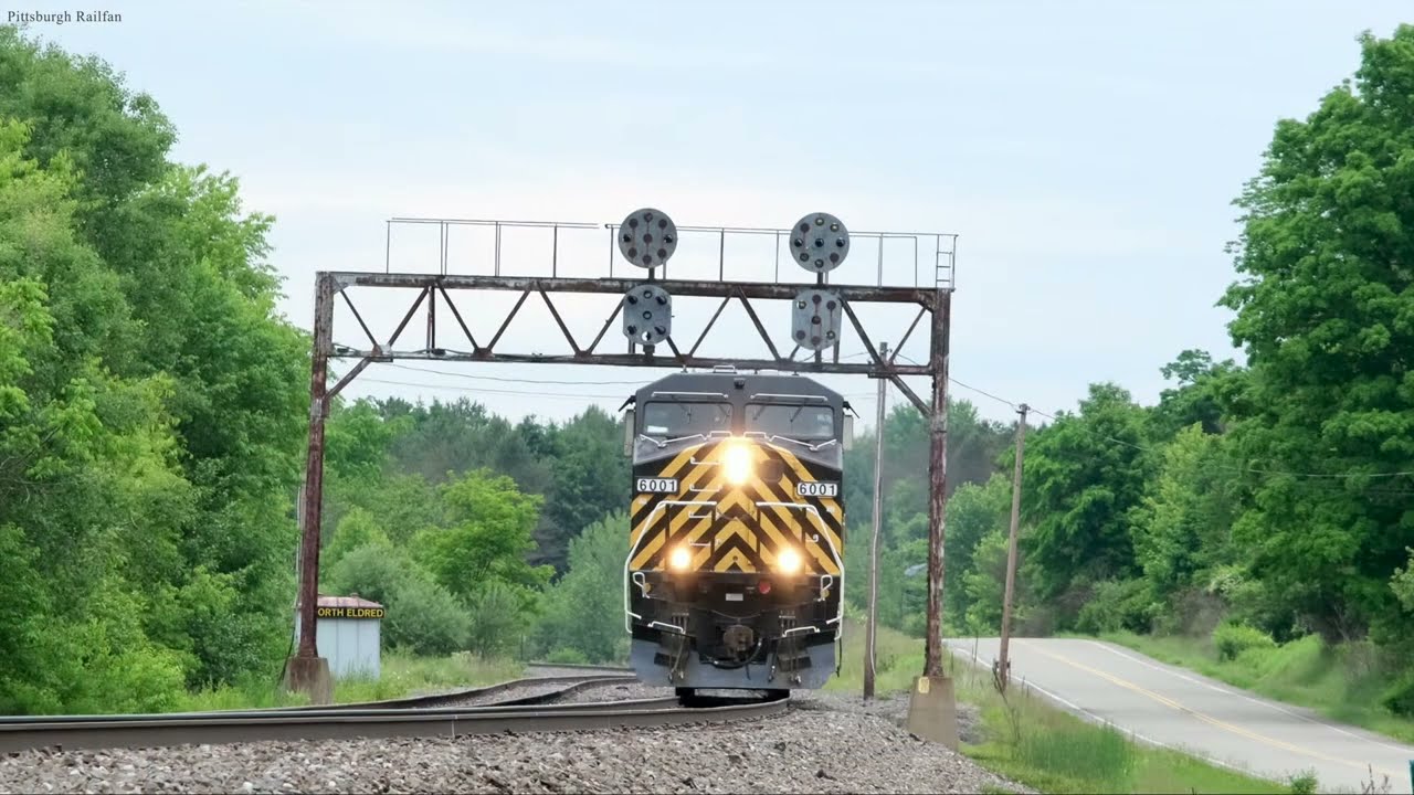 [4K60] WNYP AC4600CW startup and moves along the Keating Summit Main