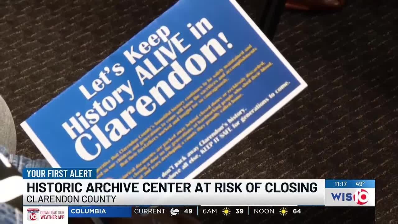 ‘Don’t touch the records’: Clarendon County community reacts to potential closure of archives cen...