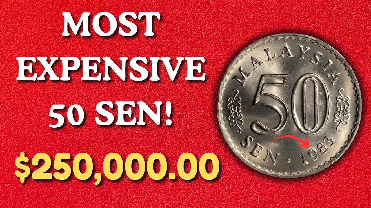 Rare 1983 Malaysia 50 Sen Coin Errors That Can Change Its Value