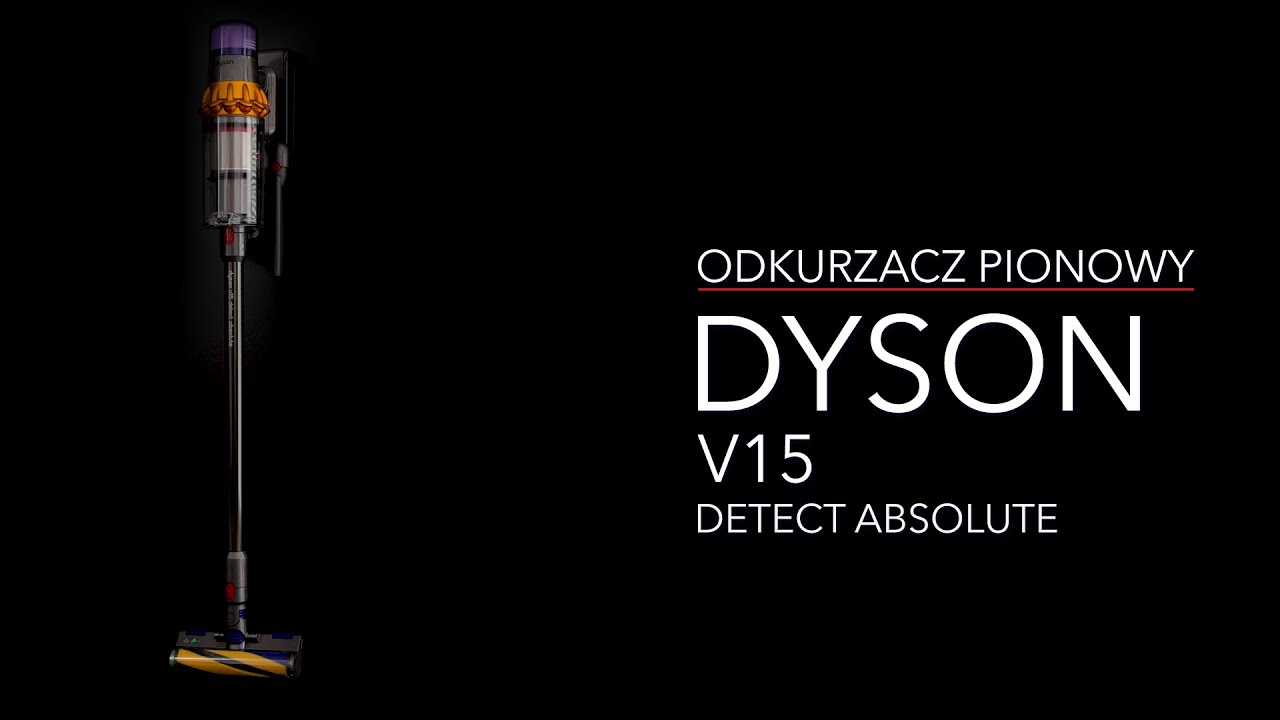 ⭐️ Odkurzacz pionowy Dyson V15 Detect Absolute &ndash; dane techniczne &ndash; RTV EURO AGD