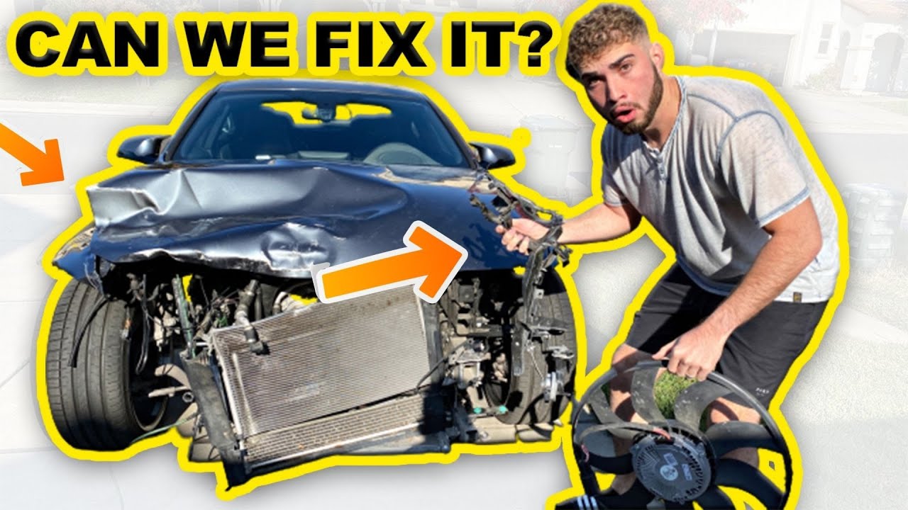 Rebuilding A Wrecked BMW M4 Part. 1