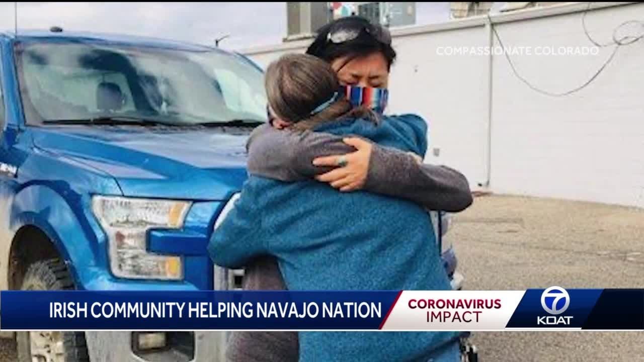 Irish-American woman makes donation to Navajo Nation in repayment of centuries-old bond