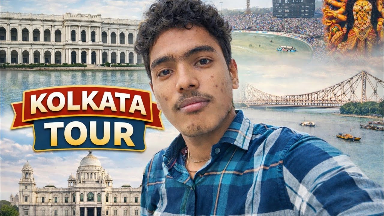 Exploring Kolkata in One Day | Howrah Bridge to Victoria Memorial
