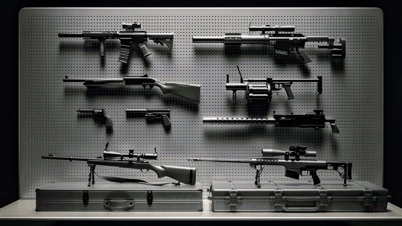 Aprende C&oacute;mo Identificar Todos los Tipos de Armas de Fuego