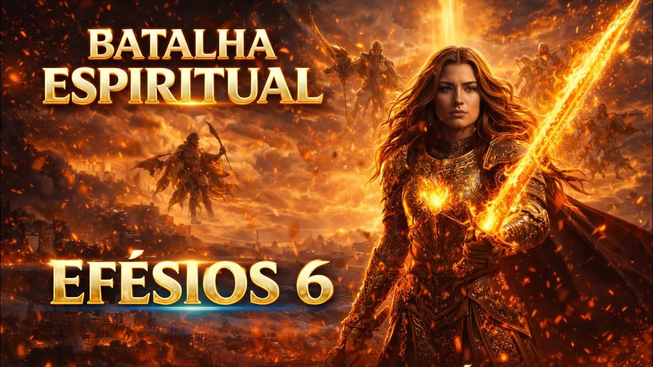 EFÉSIOS 6 – A BATALHA ESPIRITUAL QUE O INFERNO NÃO QUER QUE VOCÊ OUÇA! ⚔️🔥
