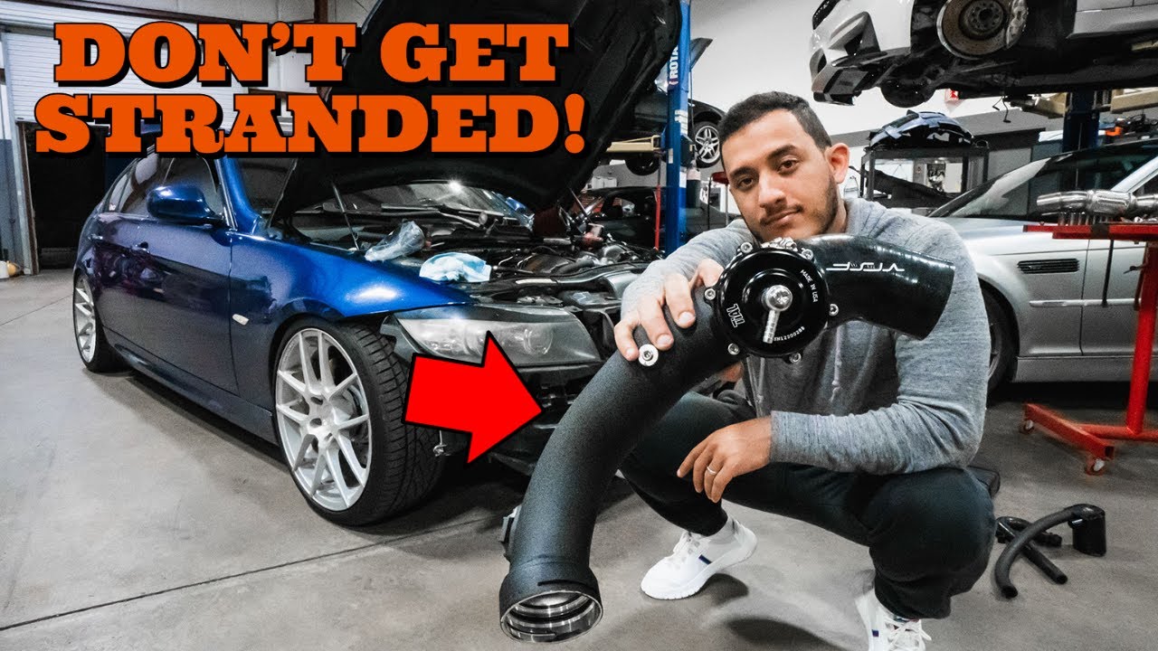 My E90 335i Get's The MOST IMPORTANT Mod Every Turbocharged BMW Needs!