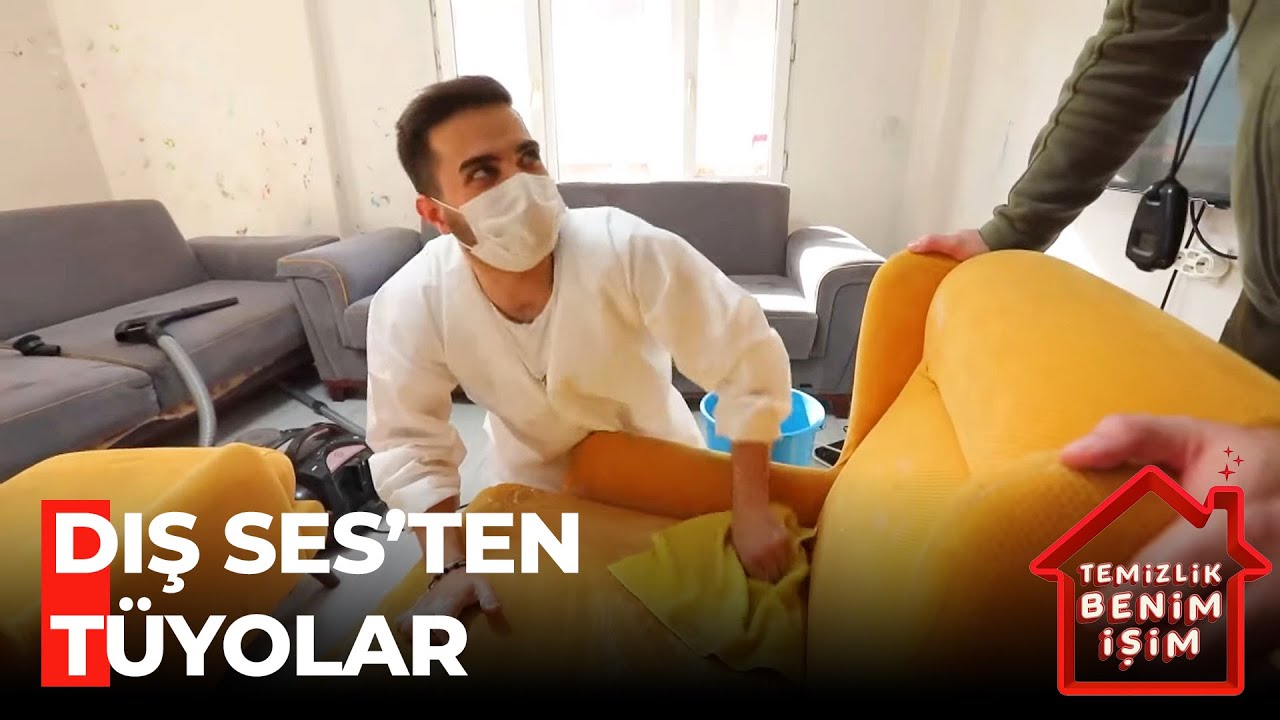 Dış Ses, Kadir'e Koltuk Silmenin Püf Noktalarını Söyledi - Temizlik Benim İşim 300. Bölüm