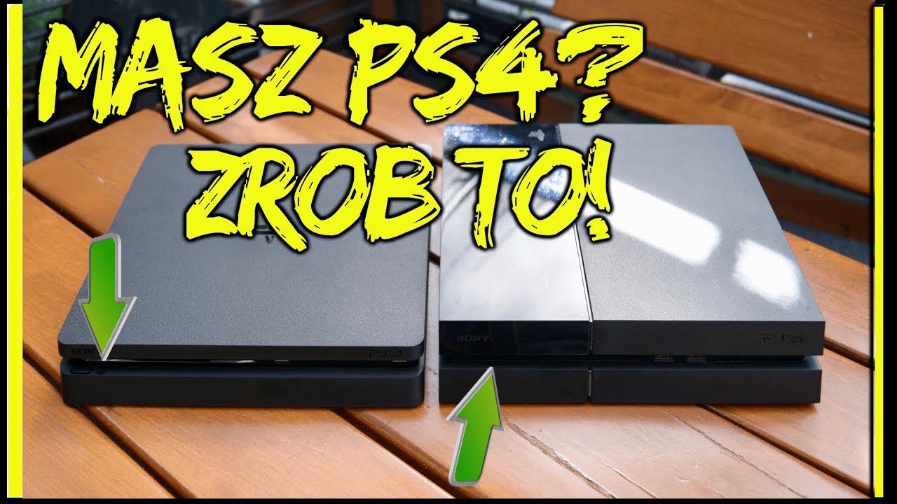 Jeśli masz PlayStation MUSISZ TO ZROBIĆ! Lepsza Wydajność Konsoli