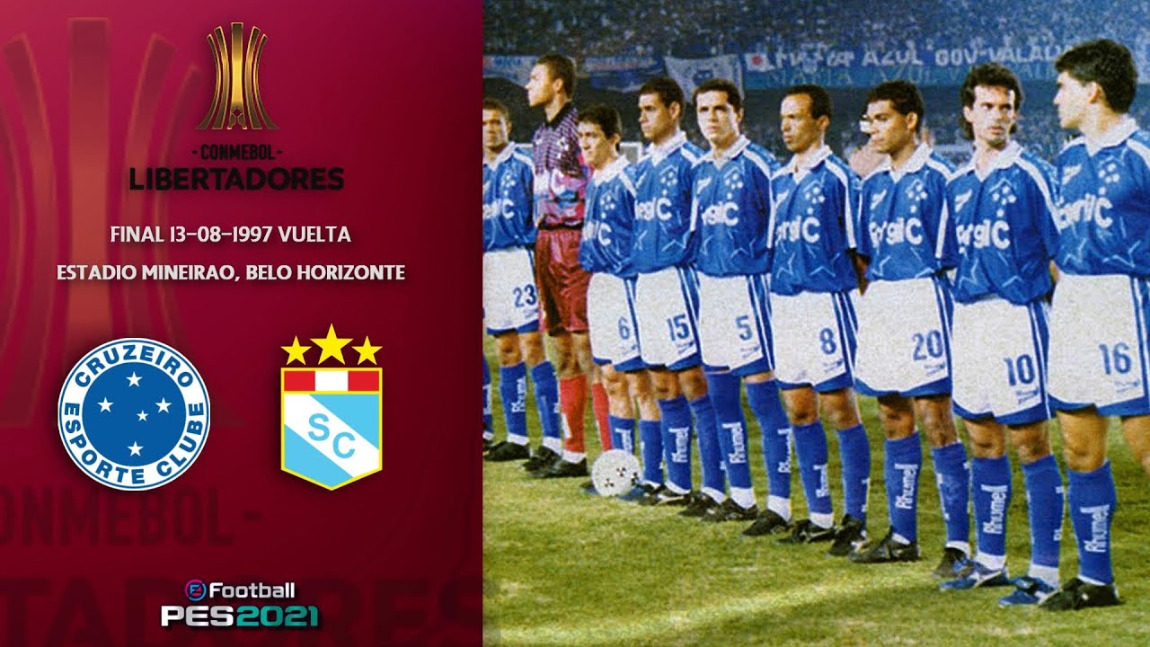 PES21 -PARTIDOS HISTORICOS Final Libertadores 1997 VUELTA | 🔵⚪ Cruzeiro 🆚 🔵 Sporting Cristal | FUMA