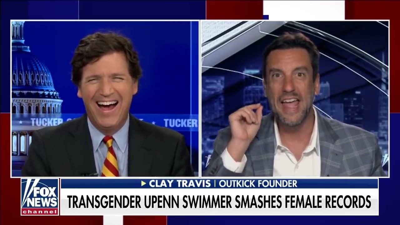 Clay Travis & Tucker Carlson on Trans Swimmer: Absolute INSANITY